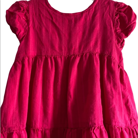 OLD NAVY 3T BRIGHT PINK SHORT SLEEVE DRESS - Picture 2 of 7